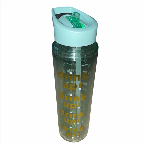 2 Motivational Water Bottles Drink Gym New 21 Oz - Picture 3 of 6